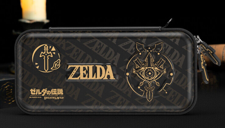 Чохол Твердий Gredio Switch OLED Model The Legend of Zelda Dark Brown Новий - Retromagaz, image 1