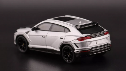 Машинка Premium MINI GT Lamborghini Urus Performante Grigio Nimbus 1:64 MGT00747-CH Silver - Retromagaz, image 2