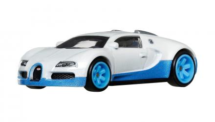 Машинка Premium Hot Wheels Bugatti Veyron Hammer Drop 1:64 HRW06 White - Retromagaz, image 2