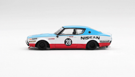 Машинка Premium MINI GT Nissan Skyline Kenmeri Liberty Walk 1:64 MGT01212 Blue - Retromagaz, image 3
