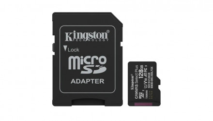 Карта Пам'яті Canvas Select Plus UHS-I U3 V30 A1 + SD Adapter 128GB - Retromagaz, image 1