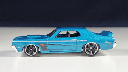 Машинка Базовая Hot Wheels '69 Mercury Cougar Eliminator Muscle Mania 1:64 HTC59 Blue - Retromagaz, image 3