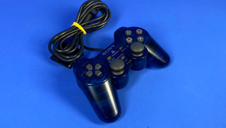Геймпад Дротовий Sony PlayStation 2 SCPH-10010 DualShock 2 Midnight Blue Б/У - Retromagaz, image 1