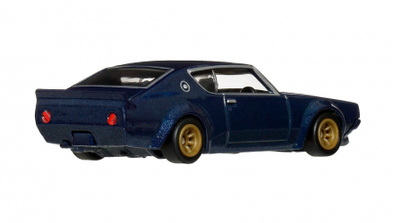 Машинка Premium Hot Wheels Nissan Skyline 2000GT-R LBWK Car Culture 1:64 JKF11 Blue - Retromagaz, image 2