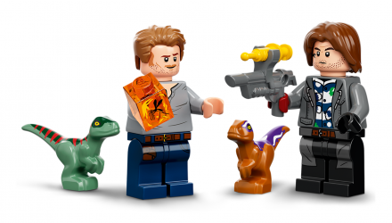 Конструктор Lego Преследование Атроцираптора на Мотоцикле Jurassic World 76945 Новый - Retromagaz, image 3