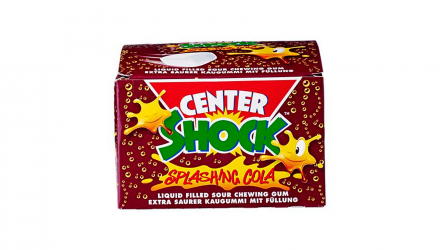 Жевательная Резинка Center Shock Splashing Cola 80g 20шт - Retromagaz, image 3