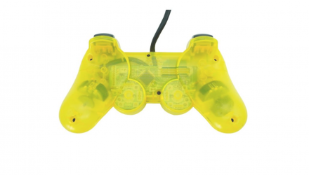 Геймпад Дротовий Sony PlayStation 2 SCPH-10010 DualShock 2 Clear Lemon Yellow Б/У - Retromagaz, image 3