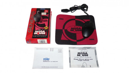Миша Дротовий Sega Mega Drive MK-1645 Genesis Mega Mouse Black 1.2m Новий - Retromagaz, image 1