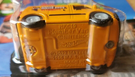 Машинка Premium Hot Wheels Nintendo The Super Mario Bros. Movie Plumber Van Rep. Entertainment 1:64 HKC19 Orange - Retromagaz, image 4