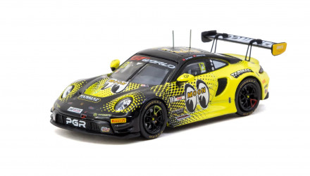 Машинка Premium Tarmac Works Porsche 911 GT3 R GT World Challenge Asia 2025 Phantom Global 1:64 T64-084-25FUJ13 Yellow - Retromagaz, image 1