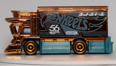 Тематична Машинка Hot Wheels Raijin Express Green and Gold 1:64 HVX03 Gold - Retromagaz, image 5