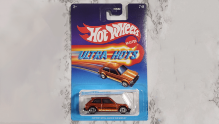 Тематическая Машинка Hot Wheels '81 Toyota Starlet KP61 Ultra Hots 1:64 JBY66 Orange - Retromagaz, image 1