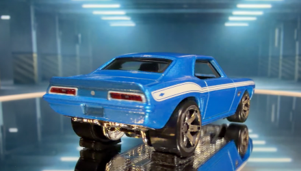 Тематическая Машинка Hot Wheels 1969 Camaro Fast & Furious 1:64 JKX13 Blue - Retromagaz, image 2