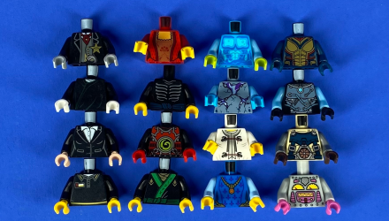Туловище Lego Разные Серии в Ассортименте 973pbxxxxcxx Б/У - Retromagaz, image 4