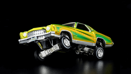 Машинка Premium Hot Wheels 1975 Chevrolet Monte Carlo Red Line Club RLC 1:64 HGK77 Green - Retromagaz, image 2