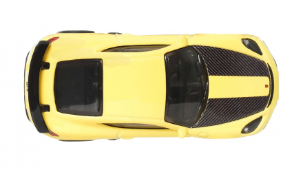 Машинка Premium Hot Wheels Porsche 718 Cayman GT4 Deutschland Design 1:64 JKF42 Yellow - Retromagaz, image 4