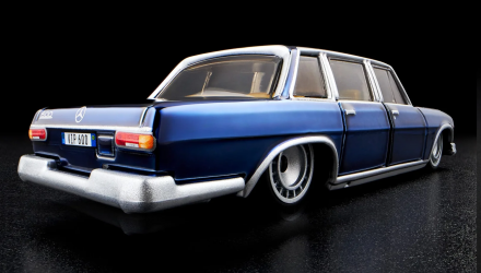 Машинка Premium Hot Wheels Mercedes-Benz 600 Red Line Club RLC 1:64 HWF12 Blue - Retromagaz, image 3