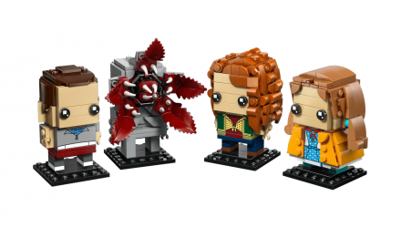 Конструктор Lego Stranger Things: Eleven, Max, Demogorgon and Holly Figures BrickHeadz 40879 Новий - Retromagaz, image 2