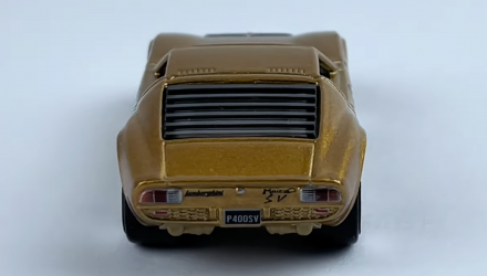 Тематична Машинка Hot Wheels 1971 Lamborghini Miura SV Vintage Racing Club 1:64 HRT81/HRV03 Gold - Retromagaz, image 6