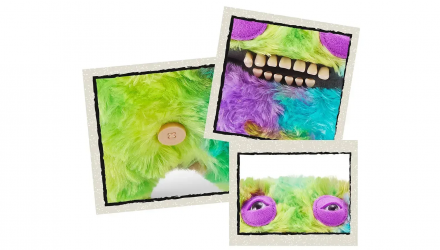 М'яка Іграшка Fuggler Butt Ugly Pets Count Underoo McGoo Cockapoo Граф Штанець 220mm (15731L) Green Violet - Retromagaz, image 4