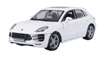 Машинка Bburago Porsche Macan 1:24 White - Retromagaz, image 2