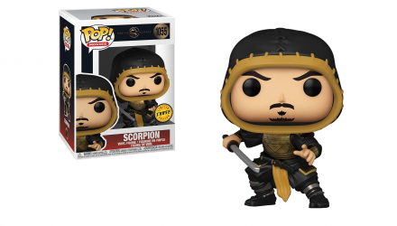 Фігурка FUNKO POP! Мортал Комбат Скорпіон Scorpion Metallic Mortal Kombat Chase 114mm 1055 53851b - Retromagaz, image 1
