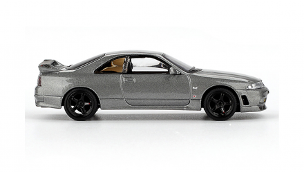 Машинка Premium MINI GT NISSAN Skyline GT-R 1:64 MGT01128-CH Grey - Retromagaz, image 4