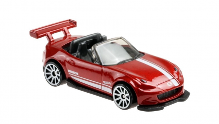 Машинка Базова Hot Wheels '15 Mazda MX-5 Miata Then and Now 1:64 GTB35 Red - Retromagaz, image 2