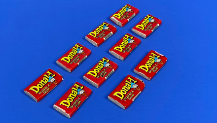 Набор Жевательная Резинка Donald Bubble Gum 10шт Red Blue Yellow Green 4,5g - Retromagaz, image 1