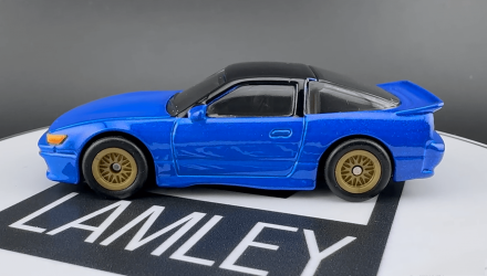 Машинка Premium Hot Wheels Nissan SilEighty Modern Classics 1:64 HRV75 Blue - Retromagaz, image 4