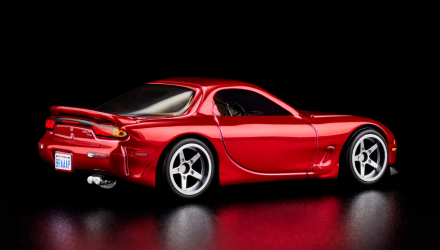 Машинка Premium Hot Wheels 1993 Mazda RX-7 R1 Red Line Club RLC 1:64 HWF04 Red - Retromagaz, image 3