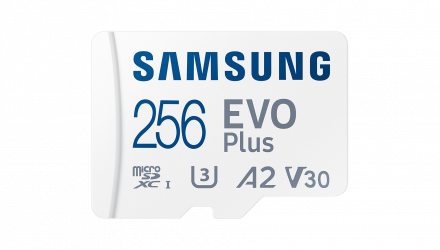 Карта Пам'яті Samsung Evo Plus UHS-I U3 V30 A2 + SD Adapter 256GB - Retromagaz, image 1