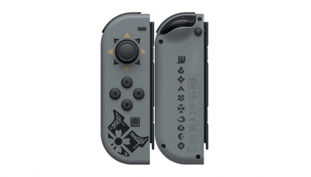 Контроллеры Беспроводной Nintendo Switch Joy-Con Monster Hunter Rise Edition Grey Б/У - Retromagaz, image 3