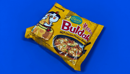 Набор Лапша 2шт Samyang Buldak с Курицей и Сыром Hot Cheese Острая 140g - Retromagaz, image 3