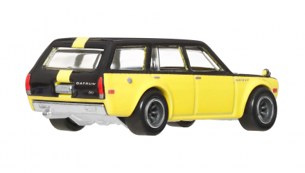 Машинка Premium Hot Wheels Datsun 510 Wagon Boulevard 1:64 JBL21 Yellow - Retromagaz, image 2