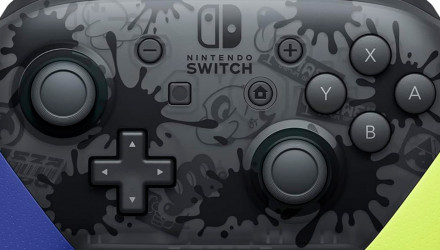 Геймпад Бездротовий Nintendo Switch Pro Controller Splatoon 3 Special Edition Yellow Blue Новий - Retromagaz, image 4