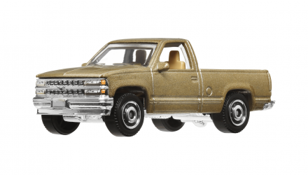 Тематическая Машинка Matchbox 1995 Chevy C1500 Moving Parts 1:64 FWD28/HVM83 Gold - Retromagaz, image 1