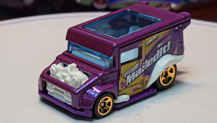 Машинка Базовая Hot Wheels Chill Mill Treasure Hunts Fast Foodie 1:64 JBC28 Purple - Retromagaz, image 1