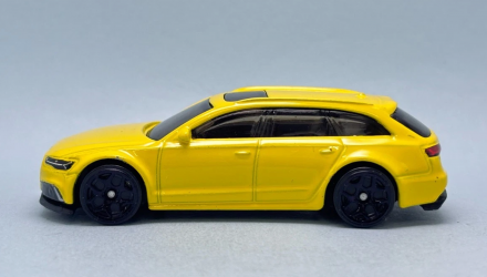 Машинка Базовая Hot Wheels '17 Audi RS 6 Avant Factory Fresh 1:64 JJJ33 Yellow - Retromagaz, image 2