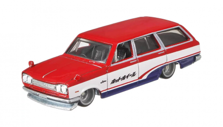 Машинка Premium Hot Wheels '69 Nissan Skyline Van Fast Wagons 1:64 GRJ68 Red - Retromagaz, image 2