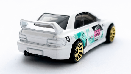 Машинка Базова Hot Wheels '98 Subaru Impreza 22B-STi Version Treasure Hunts Rally Champs 1:64 HCY04 White - Retromagaz, image 5