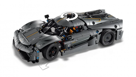 Конструктор Lego Koenigsegg Jesko Absolut Gray Hypercar Technic 42173 Новый - Retromagaz, image 4