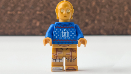 Фигурка Lego Дроид C-3PO Holiday Sweater Star Wars sw1238 Б/У - Retromagaz, image 1