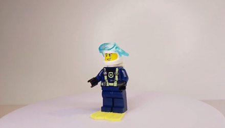 Конструктор Lego Police Diver with Underwater Scooter City 952208 cty1477 Новый - Retromagaz, image 3