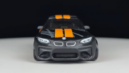 Тематична Машинка Hot Wheels 2016 BMW M2 Neon Speeders 1:64 HLH72/HLH80 Black - Retromagaz, image 5