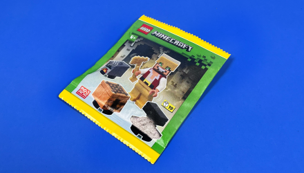 Конструктор Lego Фигурка Gold Hunter with Crafting Table, Furnace and Anvil Minecraft 472506 min230 Новый - Retromagaz, image 3