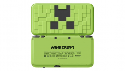 Консоль Nintendo 2DS XL New Minecraft - Creeper Limited Edition Модифицированная 32GB Green + 10 Встроенных Игр Б/У - Retromagaz, image 3