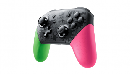 Геймпад Бездротовий Nintendo Switch Pro Controller Splatoon 2 Limited Edition Black Новий - Retromagaz, image 2
