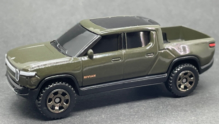 Машинка Большой Город Matchbox Rivian Rivian R1T Highway 1:64 HLC70 Green - Retromagaz, image 1