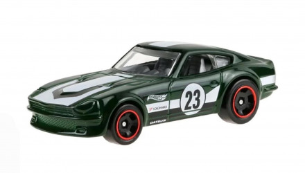 Машинка Базовая Hot Wheels Datsun 240Z Then and Now 1:64 JJL53 Green - Retromagaz, image 1